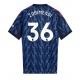 Arsenal Martin Zubimendi #36 Replike Gostujuci Dres 2025-26 Kratak Rukav